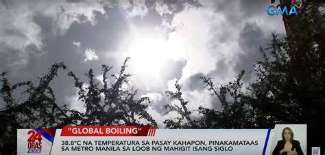 'Global Boiling': Metro Manila hits all.